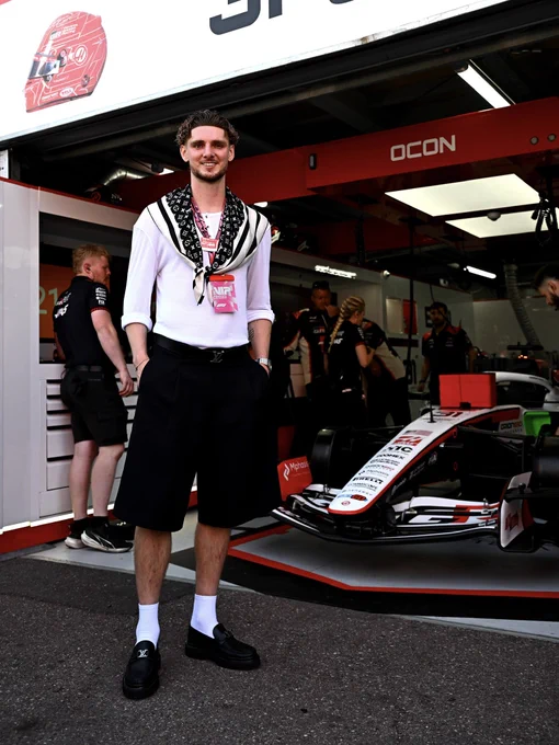 Jack Rudoni at the Monaco GP.