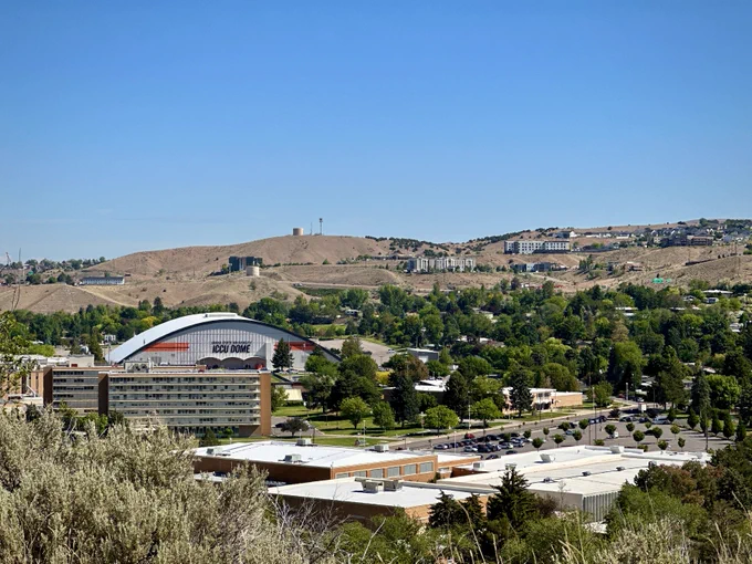 The Dome from red hill
