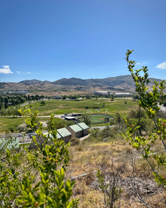Bartz field view from Red Hill