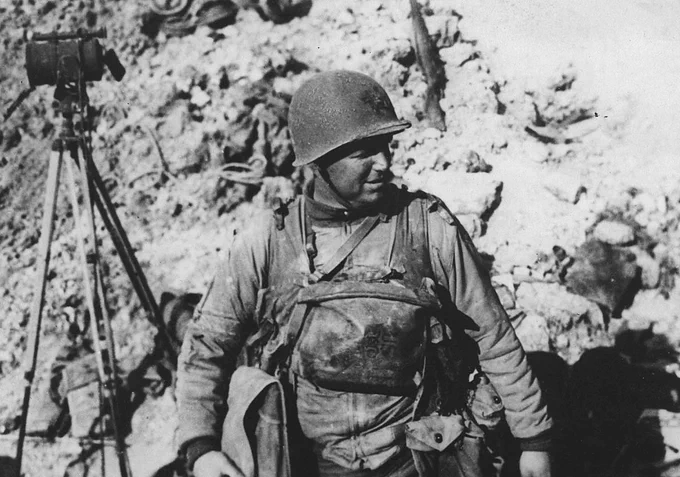 James Earl Rudder in WWII