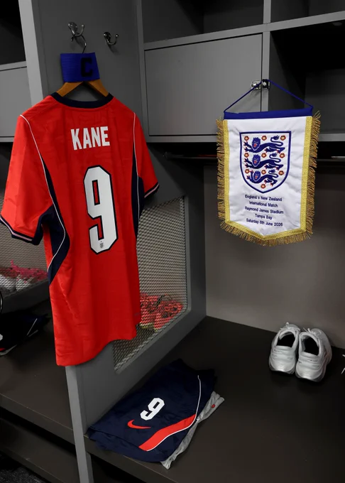 Harry Kane's place in the England dressing room 