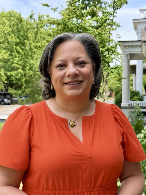 Photo of Rep. McClellan for #WearOrange weekend.