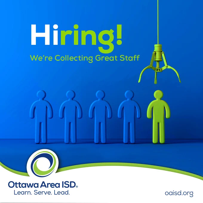 Hiring, we're collecting great staff