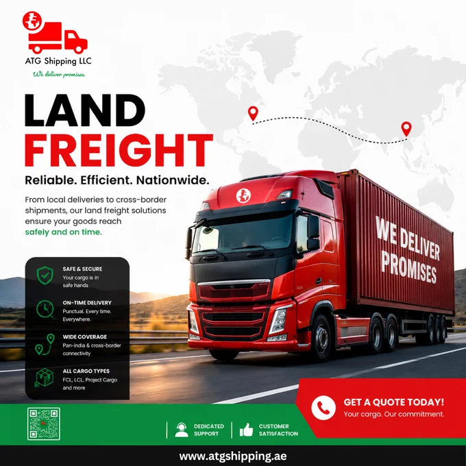 ATG Shipping LLC land freight truck nationwide delivery