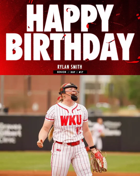 Happy birthday, Rylan!! Senior, RHP, #17