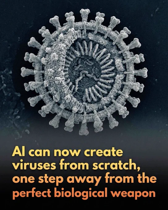 🚨 AI has successfully designed and "grown" 16 synthetic viruses, marking a new era of biological engineering that balances medical breakthroughs against potential security threats.

Recent breakthroughs in artificial intelligence have allowed researchers to generate complete viral genomes from scratch, leading to the successful creation of 16 functional bacteriophages in the lab. These "genome-language models" analyze thousands of DNA sequences to predict and build entirely new biological structures. While these AI-built viruses currently target bacteria rather than humans, they represent a significant dual-use dilemma. On one hand, these tailored viruses could provide life-saving treatments for antibiotic-resistant infections; on the other, the ability to engineer biological agents from digital data presents an unprecedented challenge for global biosecurity.

The risk is further intensified by findings from Microsoft Research, which demonstrate that AI can redesign known toxins.