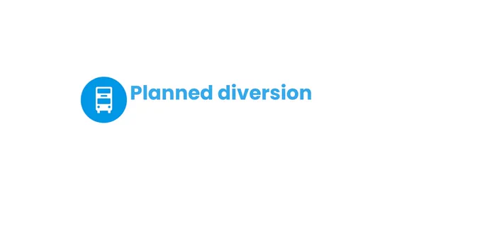 Planned diversion