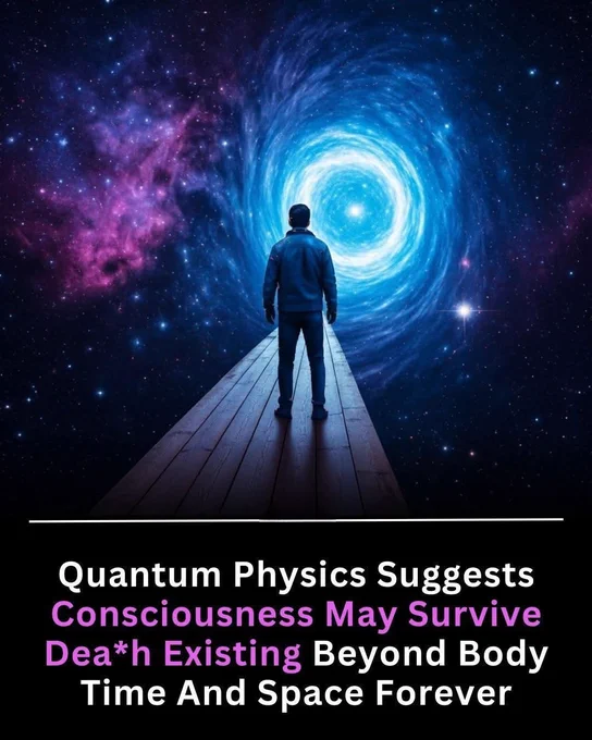 🧠 What If You Don’t Disappear After Death?

What if the moment your heart stops… isn’t the end? Some quantum physicists think your mind may not be tied to your body at all. They say the brain works like a receiver, not a creator. And when the receiver stops, the signal — your consciousness — may continue somewhere else.

Quantum theory says the universe isn’t fully physical. It’s made of energy and possibilities. If consciousness is part of that deeper layer, then it doesn’t die. It simply moves beyond the space and time we know.

This raises a powerful question: Is this what we’ve always called the soul?

Science doesn’t have clear answers yet, but it has opened a door. And through that door, one thing becomes possible — your story may not end with your final breath.

What if you never truly disappear? 🌌