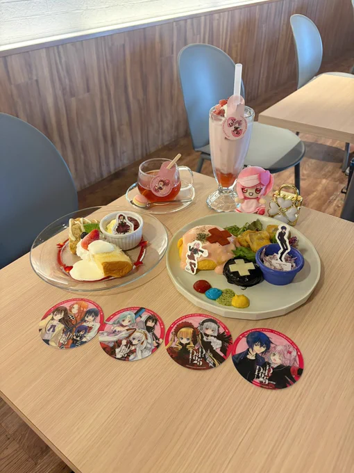 コラボカフェでもちゃんとあむちゃん引けて最高でした🥹
