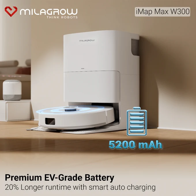 Power up your cleaning with iMap Max W300! Featuring a premium EV-grade battery, it delivers 20% longer runtime with smart auto charging for uninterrupted performance.
Shop Now: https://zurl.co/kiz8o