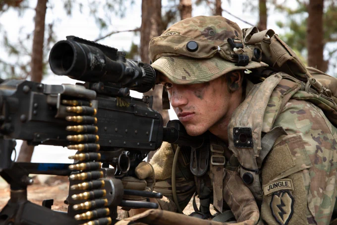 During JPMRC-X in the Philippines, Soldiers with 2-35 IN, 3rd MBCT, 25th Infantry Division, used unmanned aerial systems to support reconnaissance operations in jungle terrain.