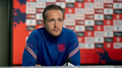 Will Attenbring plays striker and team captain Harry Kane who helped Gareth Southgate confront racism directed at players.