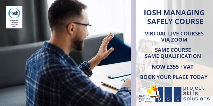 IOSH Managing Safely - Live Online Classroom