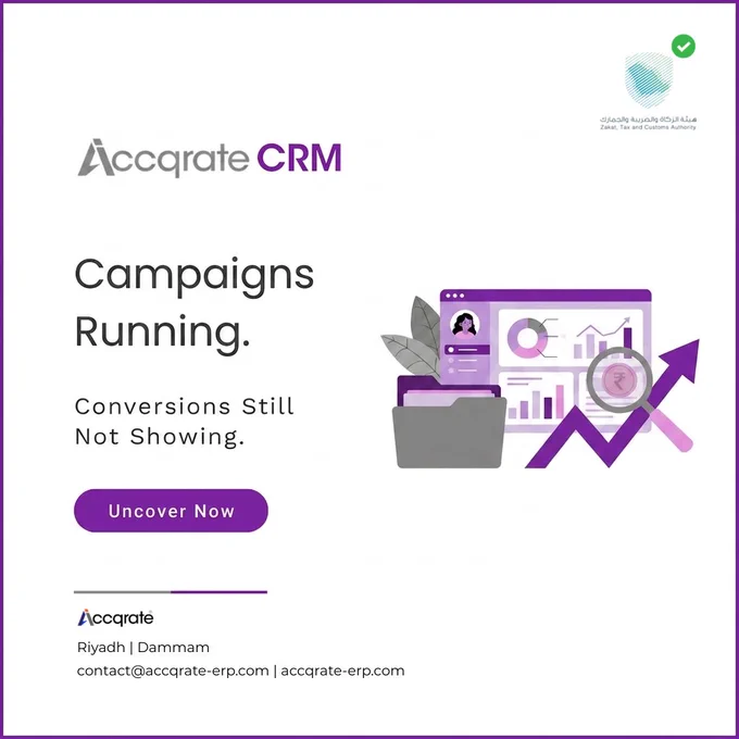 Accqrate ERP – unified platform for accounting, inventory, and business automation.