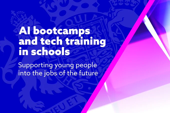 AI bootcamps and tech training in schools. Supporting young people into the jobs of the future.
