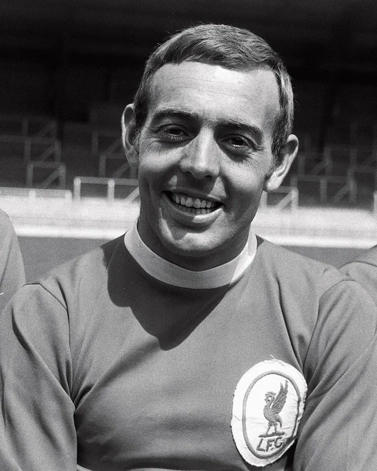 Liverpool FC's Ian St John in 1968.