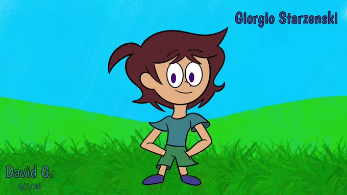 Gio’s the kind of by who’s eager to help his friends out and often makes his own stories with them. Show him a VCR and he’ll be starstruck by it. Going on non-stop on how it works. And he’s also the closest to Olivia Watson, his neighbor and secret crush).