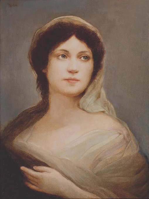 Portia, by Gabriel von Max, 1874, print on paper (Photo credit: Fine Art America)