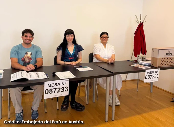 Desde distintos países del mundo, los peruanos participan en la Segunda Elección Presidencial 2026.