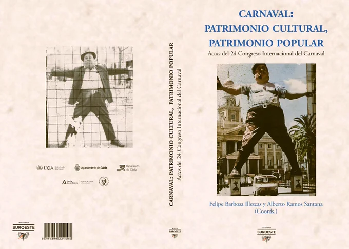 Portada y contraportada de las actas del XXIV congreso del carnaval