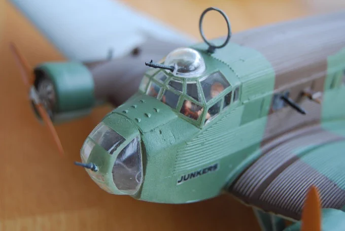 Italeri Luftwaffe Junkers Ju52/2m 1/72 scale model