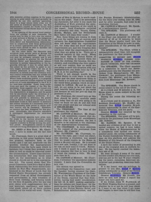 Source:

Congressional Record
78th Congress
June 3, 1944
Page 5232

https://archive.org/details/us_congress_78/congressional-record-1944-pt4/page/5232/mode/1up?q=Julius Howell