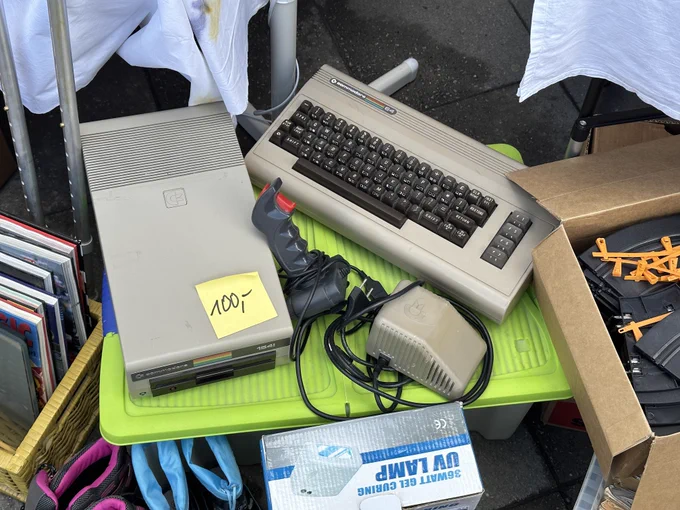 C64 mit Zubehör.