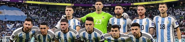 Photo of a soccer team in a huge arena