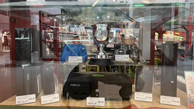 I spotted an original Microsoft XBOX in CeX - and it’s only £80.00 GBP 🇬🇧.

#Microsoft #XBOX #CeX #RetroConsole
