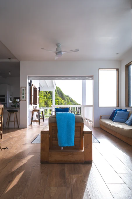 Open air villa