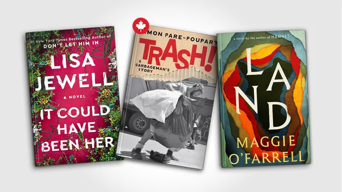 Covers of It Could Have Been Her, Trash! and Land