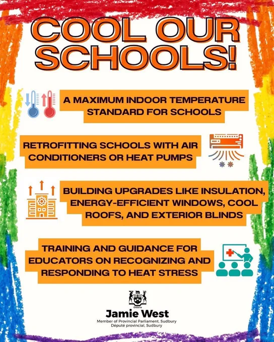 Cool our schools poster Jamie west