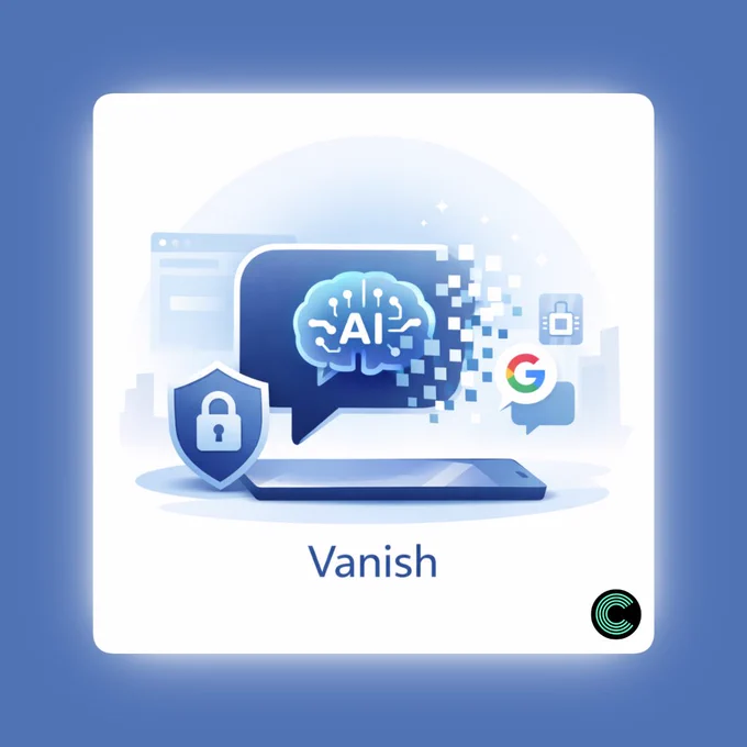 Vanish: el chat privado que borra tus conversaciones con IA