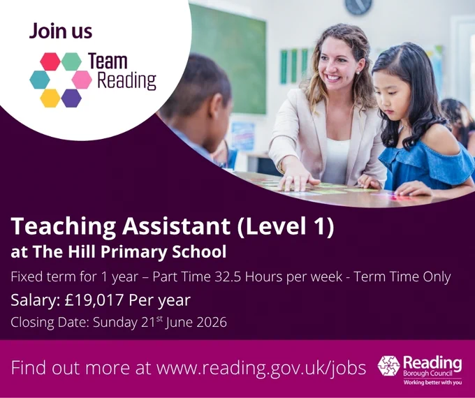 Teaching Assistant (Level 1) - The Hill Primary School