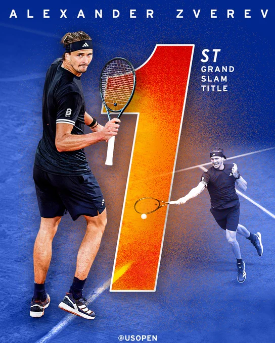 Alexander Zverev captures his first Grand Slam title