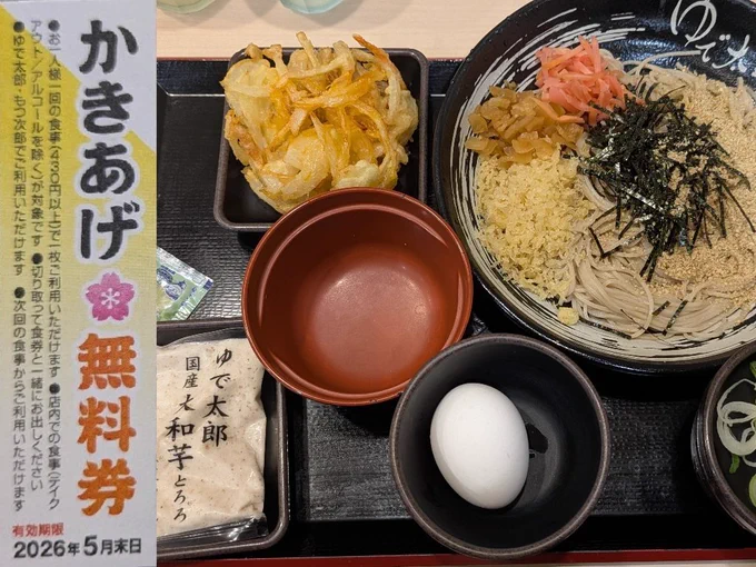 冷し薬味そば