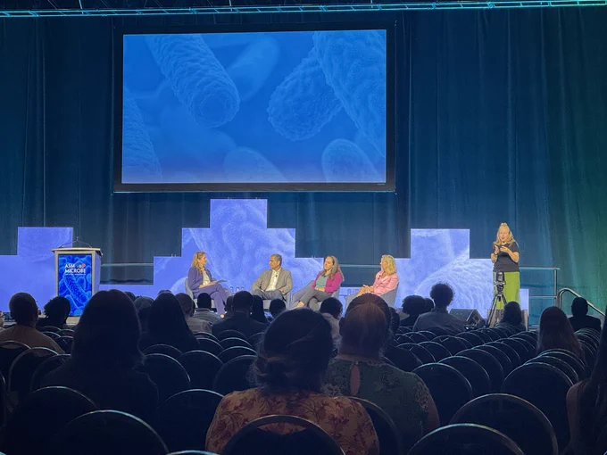 A panel discussion at the ASM Microbe Science and Society Lecture