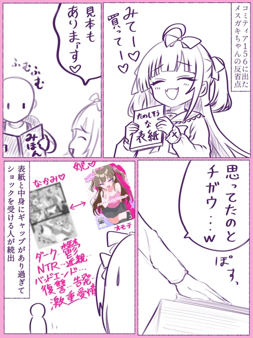 コミティア156、お疲れ様でした！手に取ってくれたすべての方々に感謝です！！