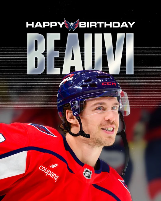 Happy Birthday graphic for Anthony Beauvillier.