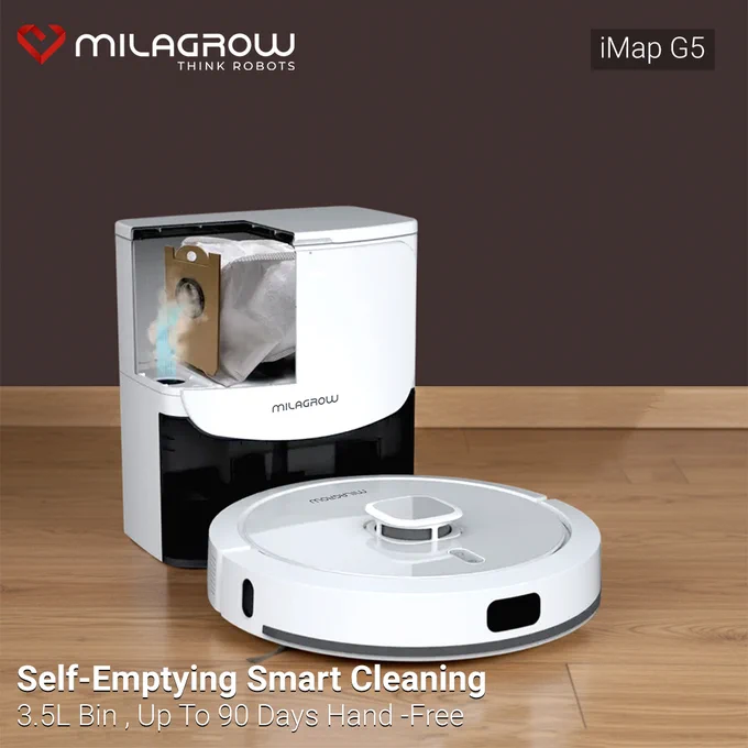 Experience smarter cleaning with effortless self-emptying technology! The 3.5L dust bin delivers up to 90 days of hands-free cleaning for ultimate convenience and hygiene.
Shop Now: https://zurl.co/a6upk