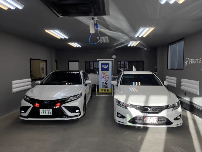 レンタカー もう一台の看板車両はカムリWSです！