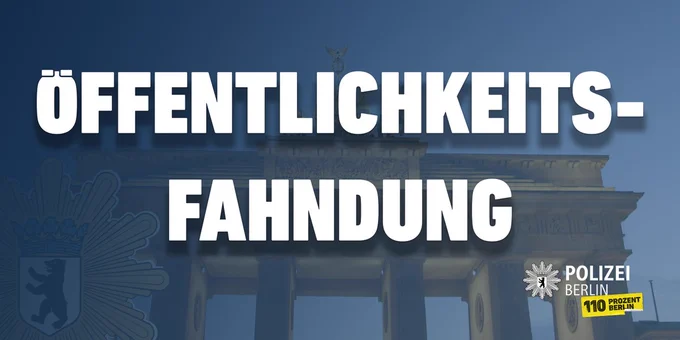 Symbolbild: Öffentlichkeitsfahndung