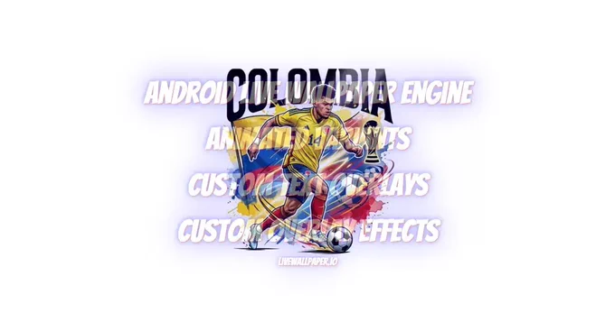Presentation of Football World Cup 2026 Colombia - Animated & Customizable Wallpaper and Digital Card