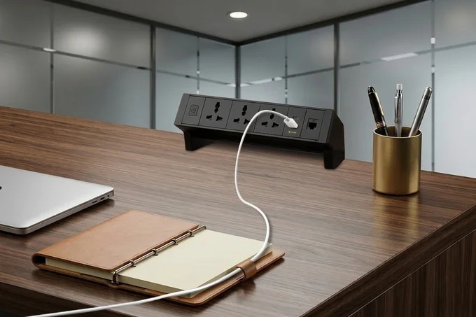 Form meets absolute function. Introducing the MX Docksquare.

Designed to seamlessly blend into modern workspaces, this power-packed hub eliminates cable chaos while keeping your essential tools charged and ready. Elevate your desk aesthetics without compromising on performance. 💡

👉 Discover the MX Docksquare: https://bit.ly/3PlYpUr

#ArchitecturalDesign #InteriorDesign #ModernWorkspace #DeskGoals #PowerDistribution #MinimalistDesign #OfficeInspiration