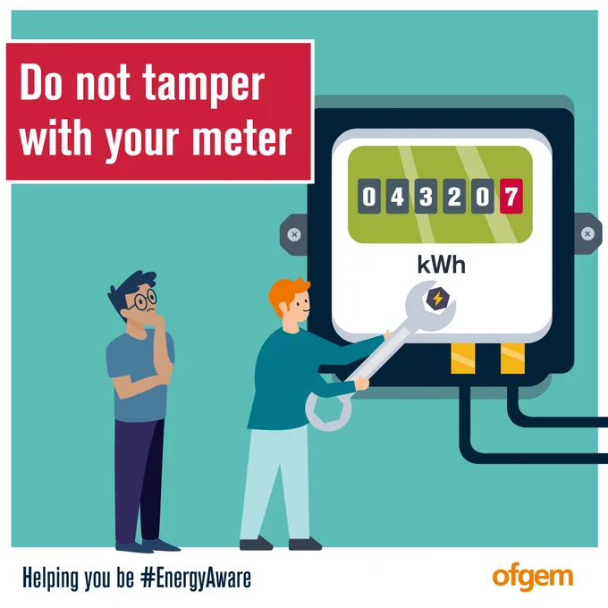 HEADLINE: Do not tamper with your meter
