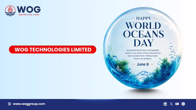 This 𝗪𝗼𝗿𝗹𝗱 𝗢𝗰𝗲𝗮𝗻 𝗗𝗮𝘆, a reminder we work by at WOG Technologies Limited: 𝘁𝗵𝗲 𝗵𝗲𝗮𝗹𝘁𝗵 𝗼𝗳 𝗼𝘂𝗿 𝗼𝗰𝗲𝗮𝗻𝘀 𝗶𝘀 𝗻𝗼𝘁 𝗱𝗲𝗰𝗶𝗱𝗲𝗱 𝗮𝘁 𝘁𝗵𝗲 𝗰𝗼𝗮𝘀𝘁𝗹𝗶𝗻𝗲. 𝗜𝘁 𝗶𝘀 𝗱𝗲𝗰𝗶𝗱𝗲𝗱 𝗳𝗮𝗿 𝗶𝗻𝗹𝗮𝗻𝗱, 𝗮𝘁 𝗲𝘃𝗲𝗿𝘆 𝗱𝗿𝗮𝗶𝗻, 𝗼𝘂𝘁𝗳𝗮𝗹𝗹 𝗮𝗻𝗱 𝗱𝗶𝘀𝗰𝗵𝗮𝗿𝗴𝗲 𝗽𝗼𝗶𝗻𝘁.
