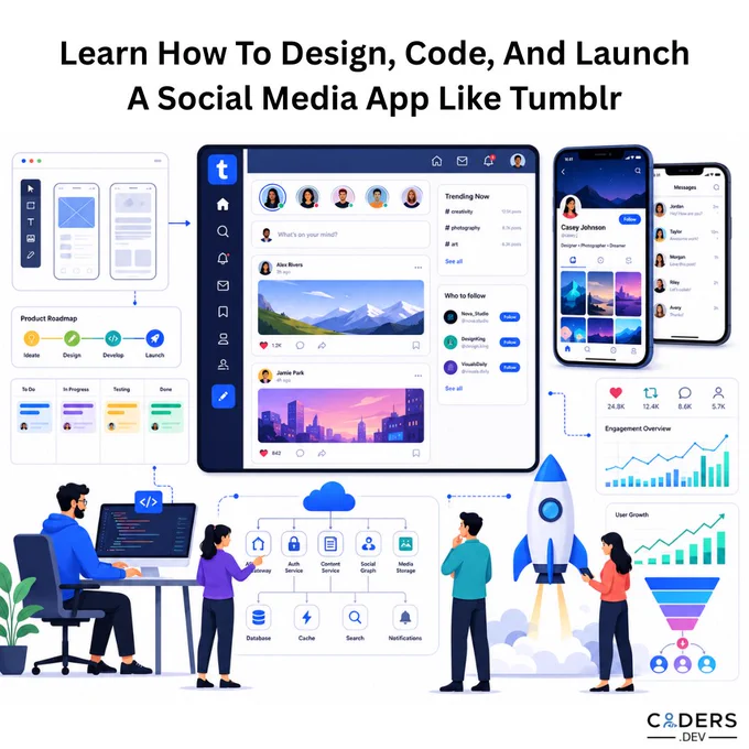 Build. Launch. Grow.

Creating a social media app like Tumblr doesn't have to be complicated. Our latest blog walks you through the complete process—from planning and design to development and launch.

Visit our blog and turn your idea into reality.

https://www.coders.dev/blog/create-a-website-like-tumblr.html

#SocialMediaApp #TumblrClone #AppDevelopment #WebDevelopment #CodersDev