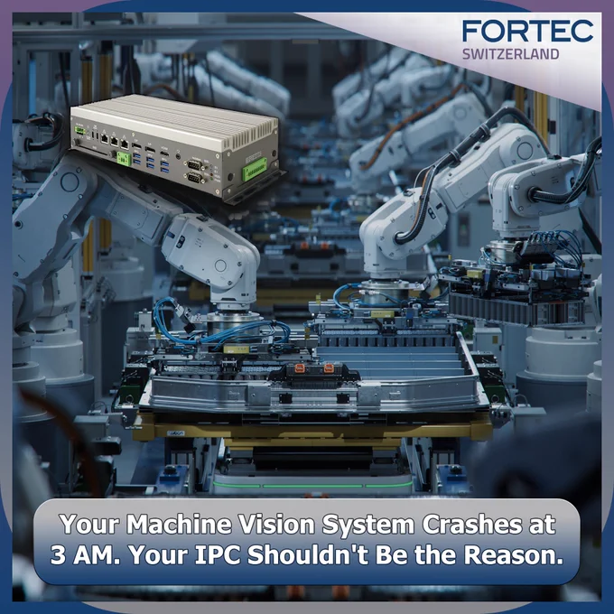 Your Machine Vision System Crashes at 3 AM. Your IPC Shouldn't Be the Reason.