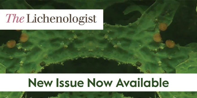 New Issue of The Lichenologist 