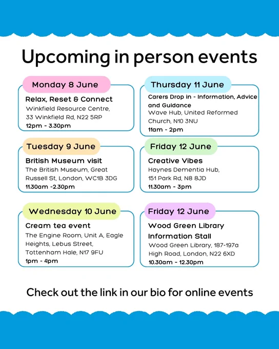 Carers week events
